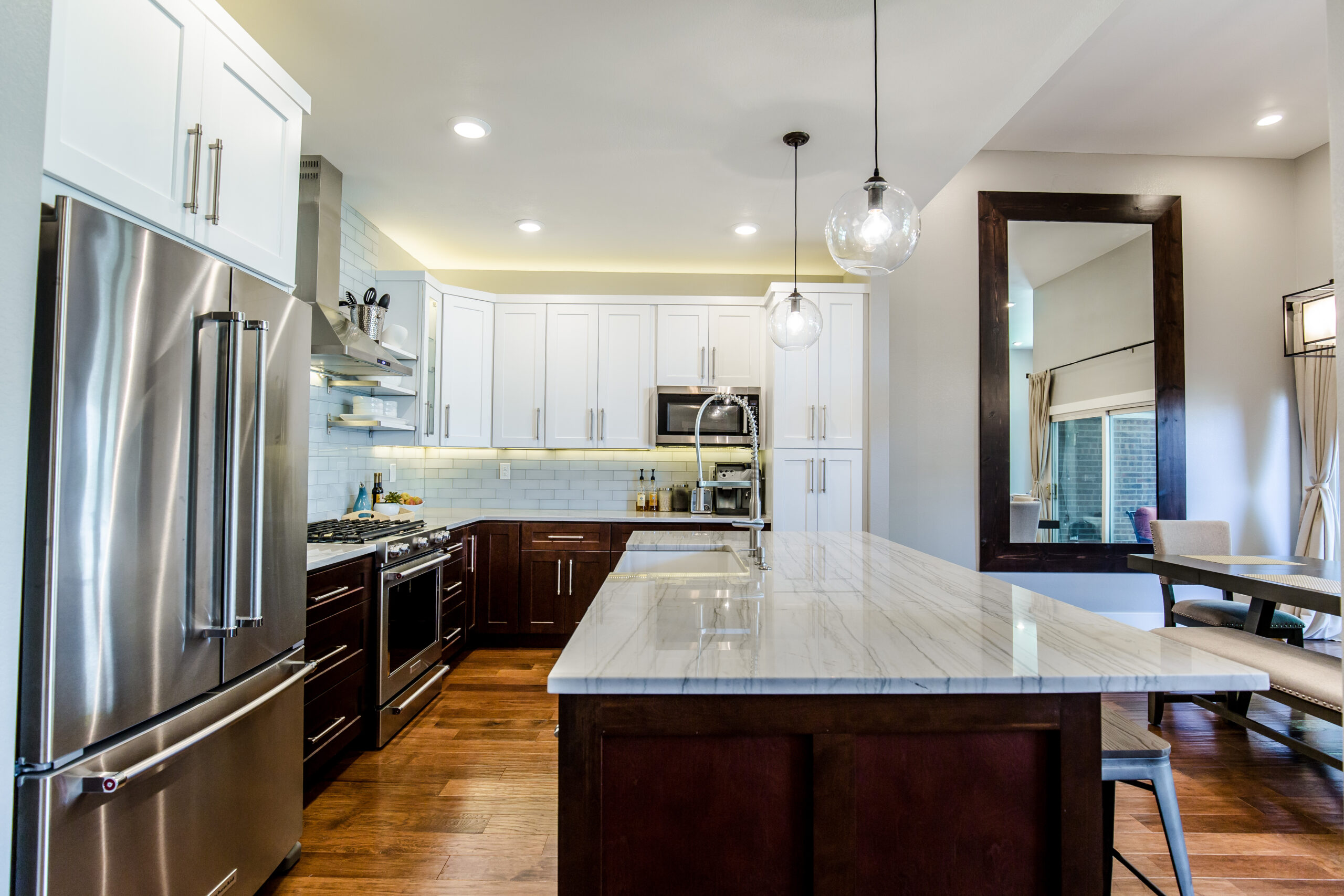 Quartzite kitchen countertop